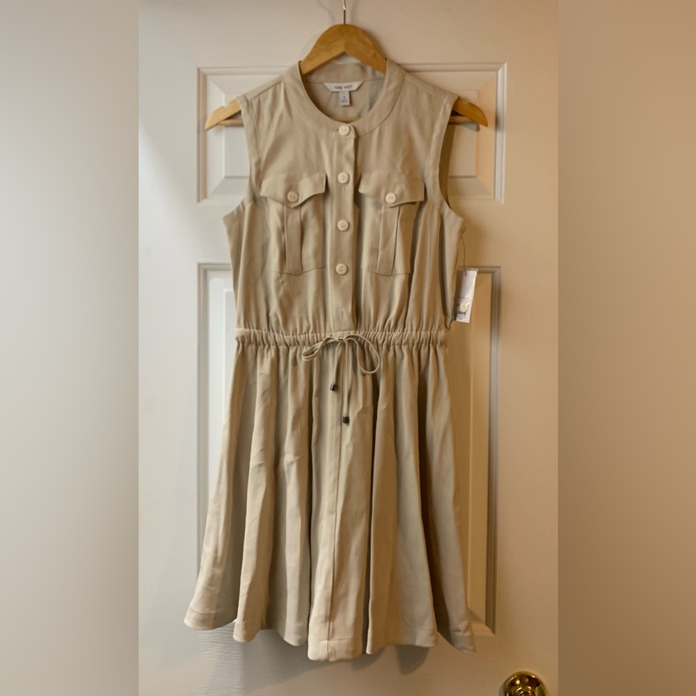 Nine West Sleeveless Midi Dress with pockets!